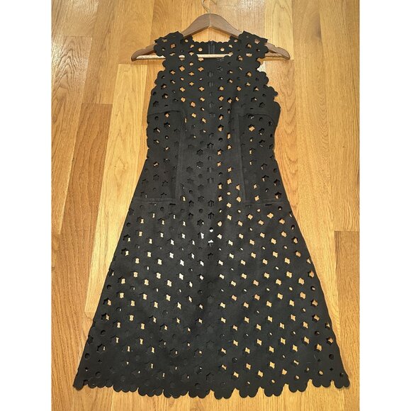 Paskal Black Sheer Floral Dress Size XXS – See-Through Layering Piece - Picture 2 of 7